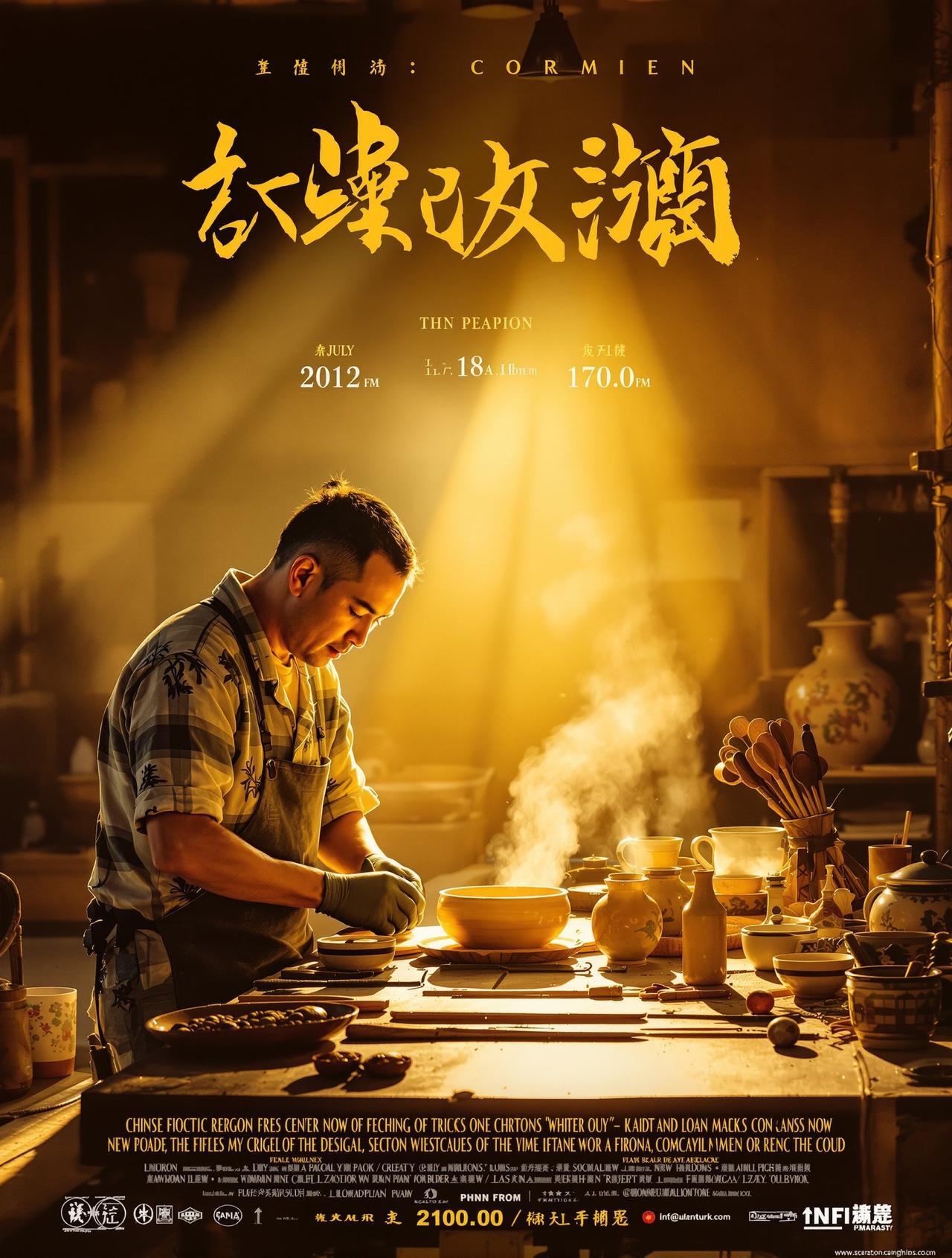 宅男影视出品纪录片《匠人中国》海报